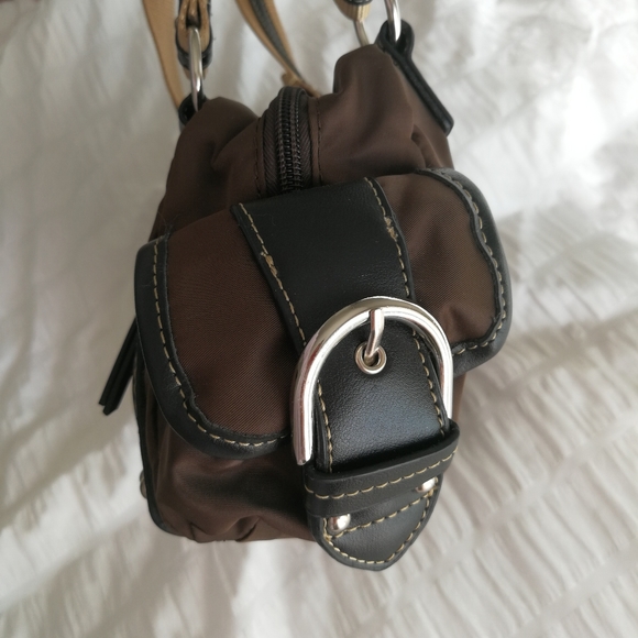 FRANCO SARTO Brown Satchel Handbag - Picture 10 of 12